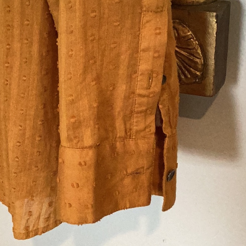 J Jill 100% cotton long sleeved tunic style blouse - Picture 4 of 5